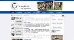 Desktop Screenshot of gymzr.cz